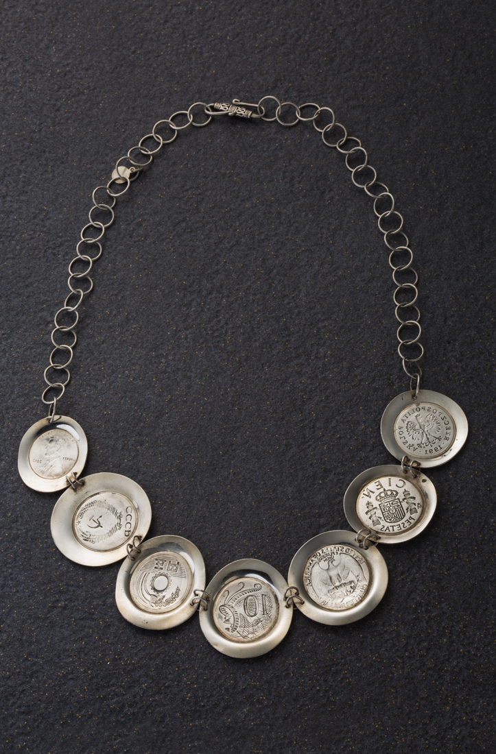 Coin Necklace II, OK sold Ridgewood