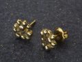 SF_ earing studs,sagrada series, gold studs